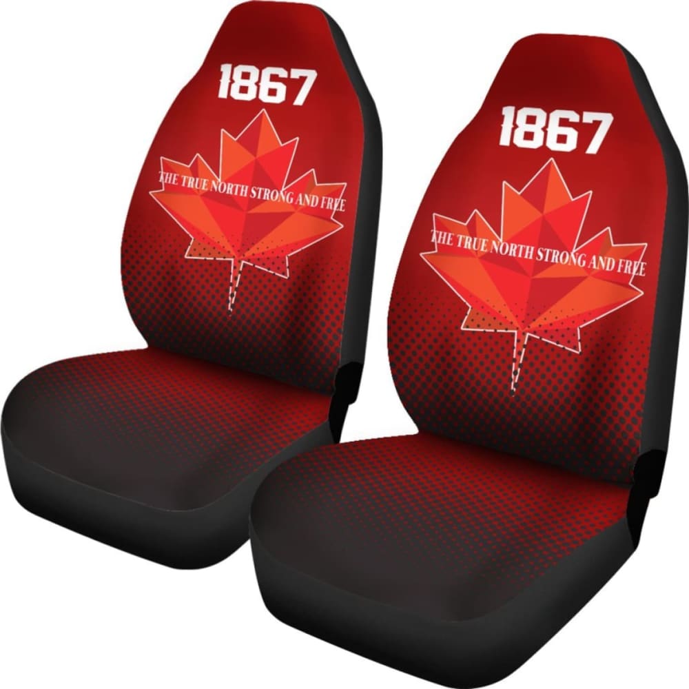 Canada Day Since 1867 Car Seat Covers 550317 - YourCarButBetter