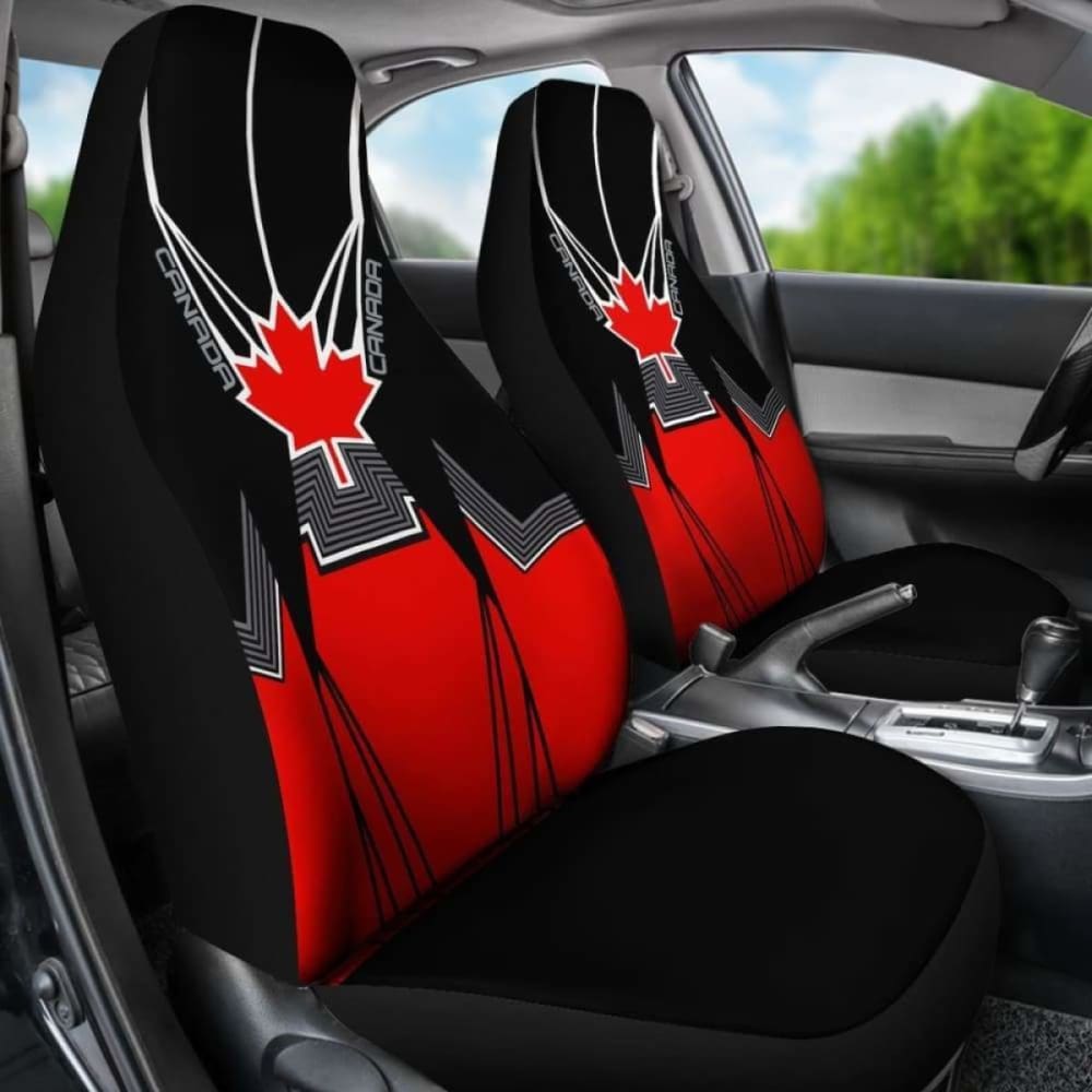 Canada Day True North Strong And Free Car Seat Covers Canada Strong 550317 - YourCarButBetter