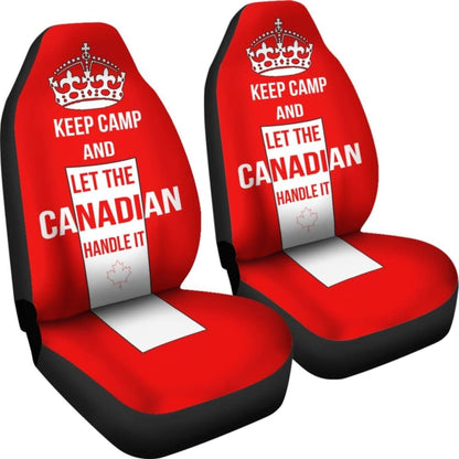 Canada Keep Camp Car Seat Cover 550317 - YourCarButBetter