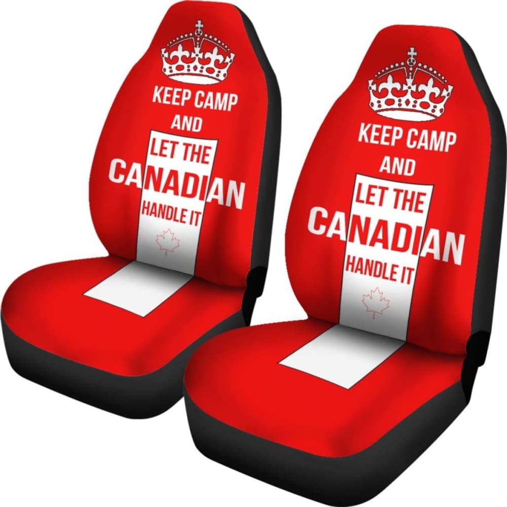 Canada Keep Camp Car Seat Cover 550317 - YourCarButBetter