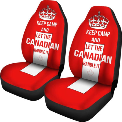 Canada Keep Camp Car Seat Cover 550317 - YourCarButBetter