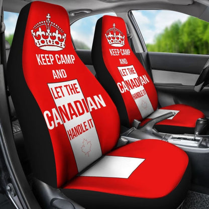 Canada Keep Camp Car Seat Cover 550317 - YourCarButBetter
