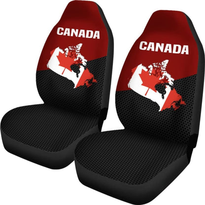 Canada Map Special Car Seat Covers 550317 - YourCarButBetter