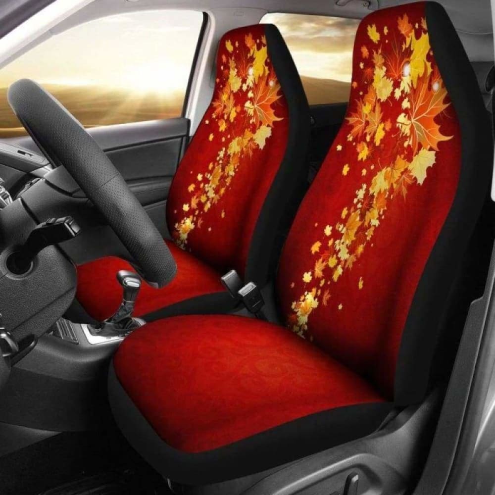 Canada Maple Leaf Car Seat Cover 07 8 174914 - YourCarButBetter