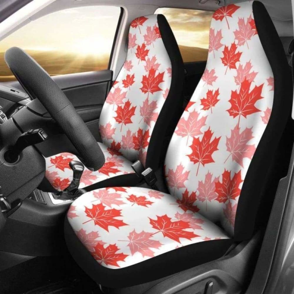 Canada Maple Leaf Car Seat Cover - 4 174914 - YourCarButBetter