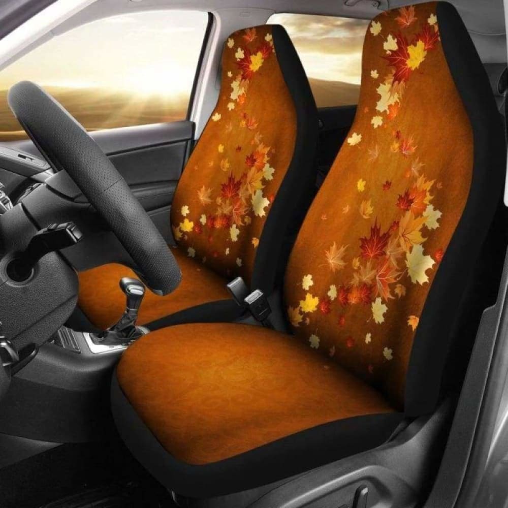 Canada Maple Leaf Car Seat Covers 02 4 174914 - YourCarButBetter