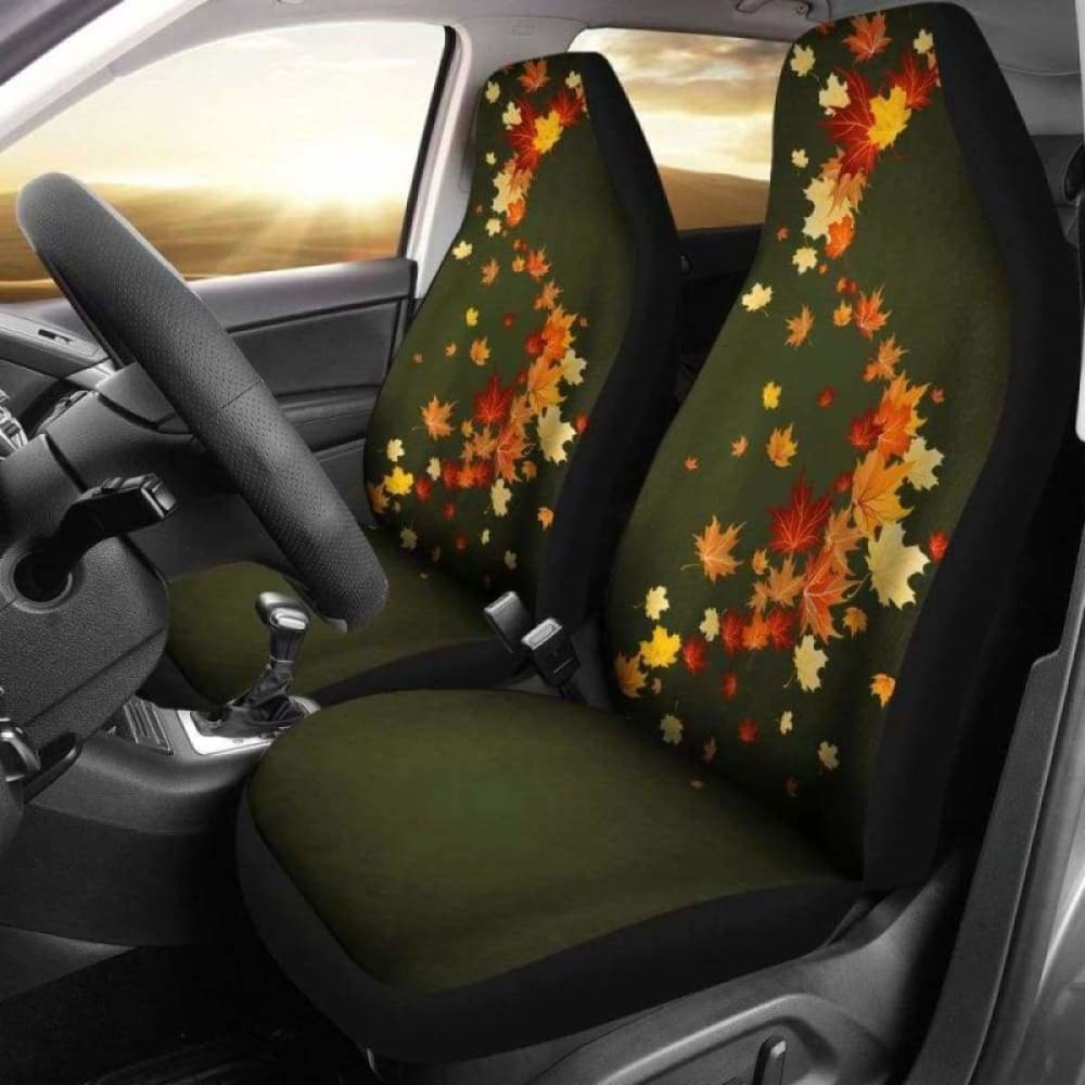 Canada Maple Leaf Car Seat Covers 05 4 174914 - YourCarButBetter