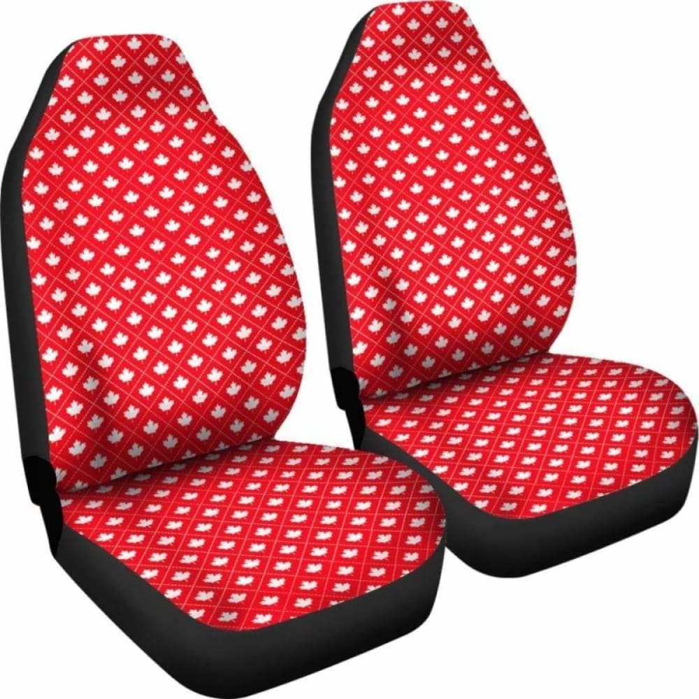 Canada Maple Leaves Car Seat Covers 5 174914 - YourCarButBetter