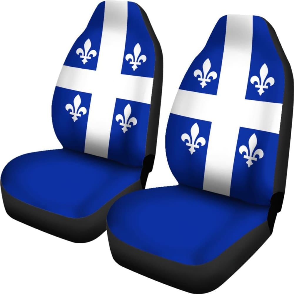 Canada Quebec Flag Car Seat Covers 550317 - YourCarButBetter