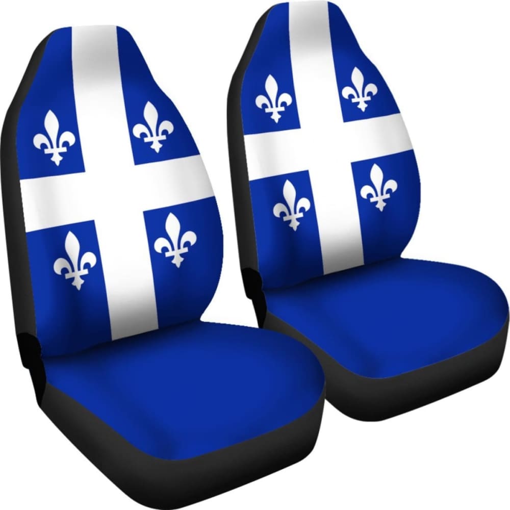 Canada Quebec Flag Car Seat Covers 550317 - YourCarButBetter