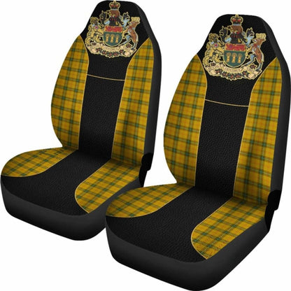 Canada Saskatchewan Coat Of Arms Golden Car Seat Covers Amazing 105905 - YourCarButBetter