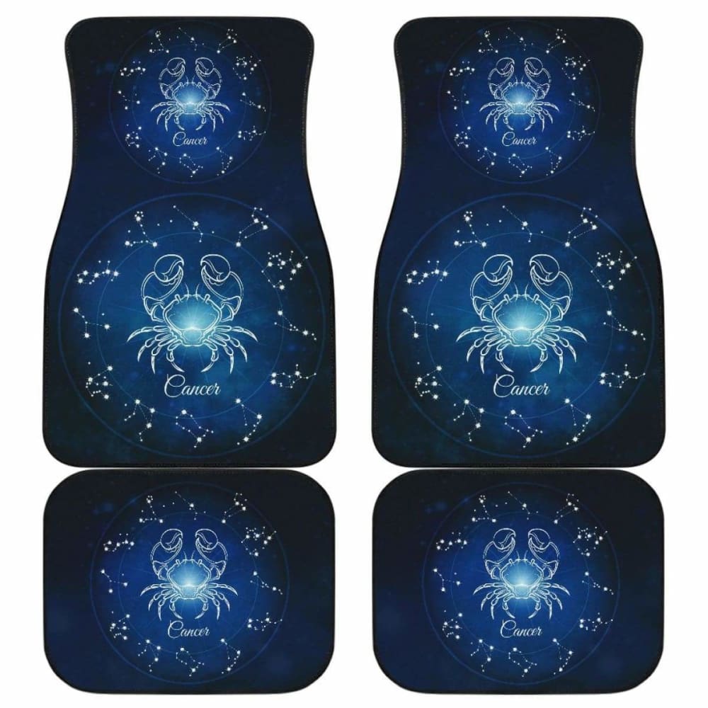 Cancer Zodiac Sign Car Floor Mats Amazing Gift 211902