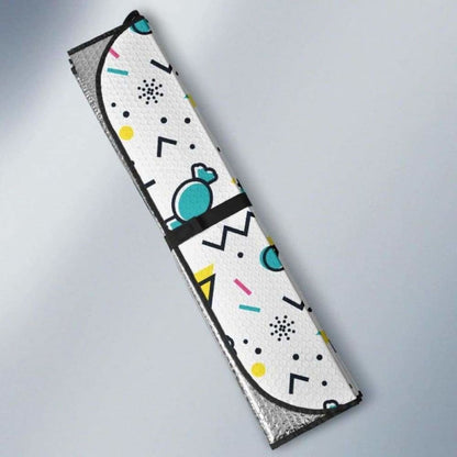 Candy Design Pattern Car Auto Sun Shades 103406 - YourCarButBetter
