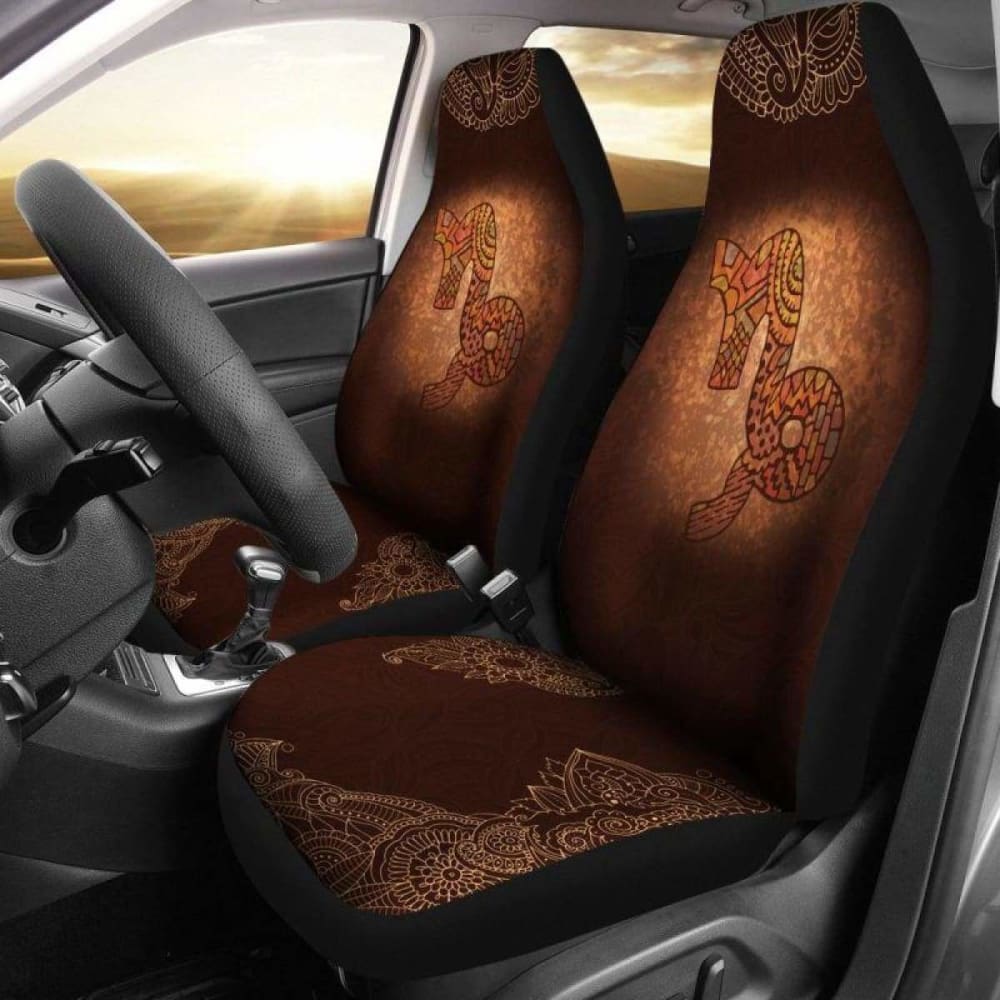 Capricorn Zodiac Sign Car Seat Covers Amazing 161012