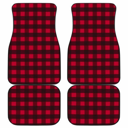 Car Floor Mats - Plaid 105905 - YourCarButBetter