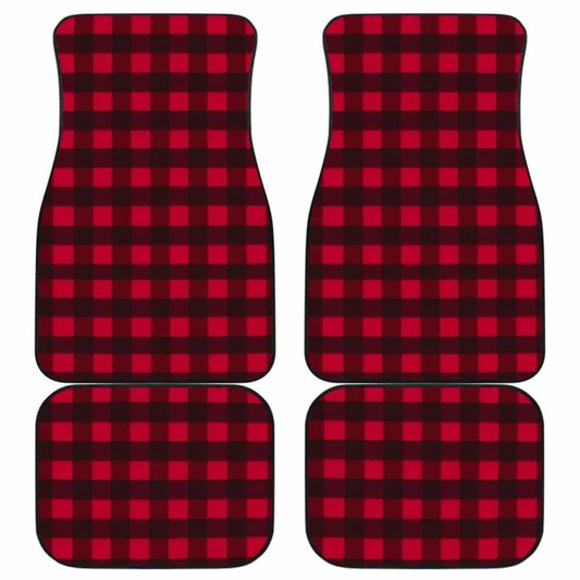 Car Floor Mats - Plaid 105905 - YourCarButBetter