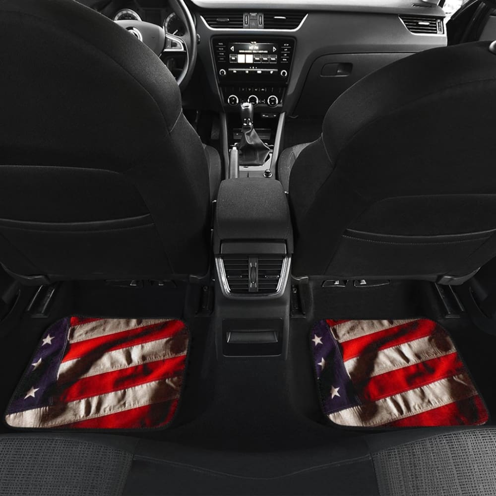 Car Floor Mats with American Flag Pride Custom Design 212501 - YourCarButBetter