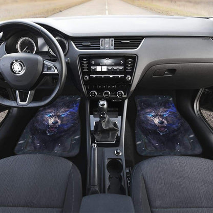 Car Floor Mats Wolf Sharp Eyes Ferocious 212502