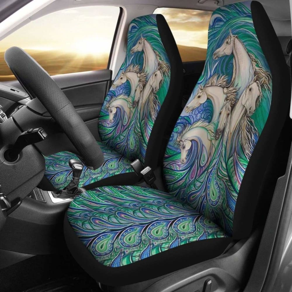 Car Seat Cover - Horses 170804