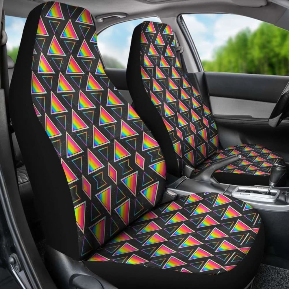 Car Seat Cover - Lgbt Flag Color - 110424 - YourCarButBetter