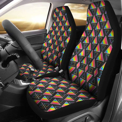 Car Seat Cover - Lgbt Flag Color - 110424 - YourCarButBetter