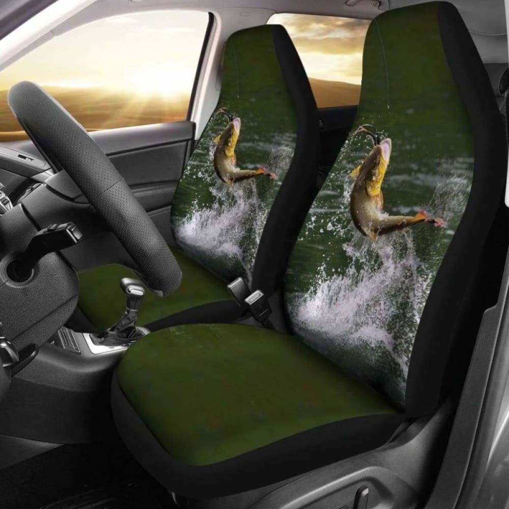Car Seat Covers - Bass Fishing 113208