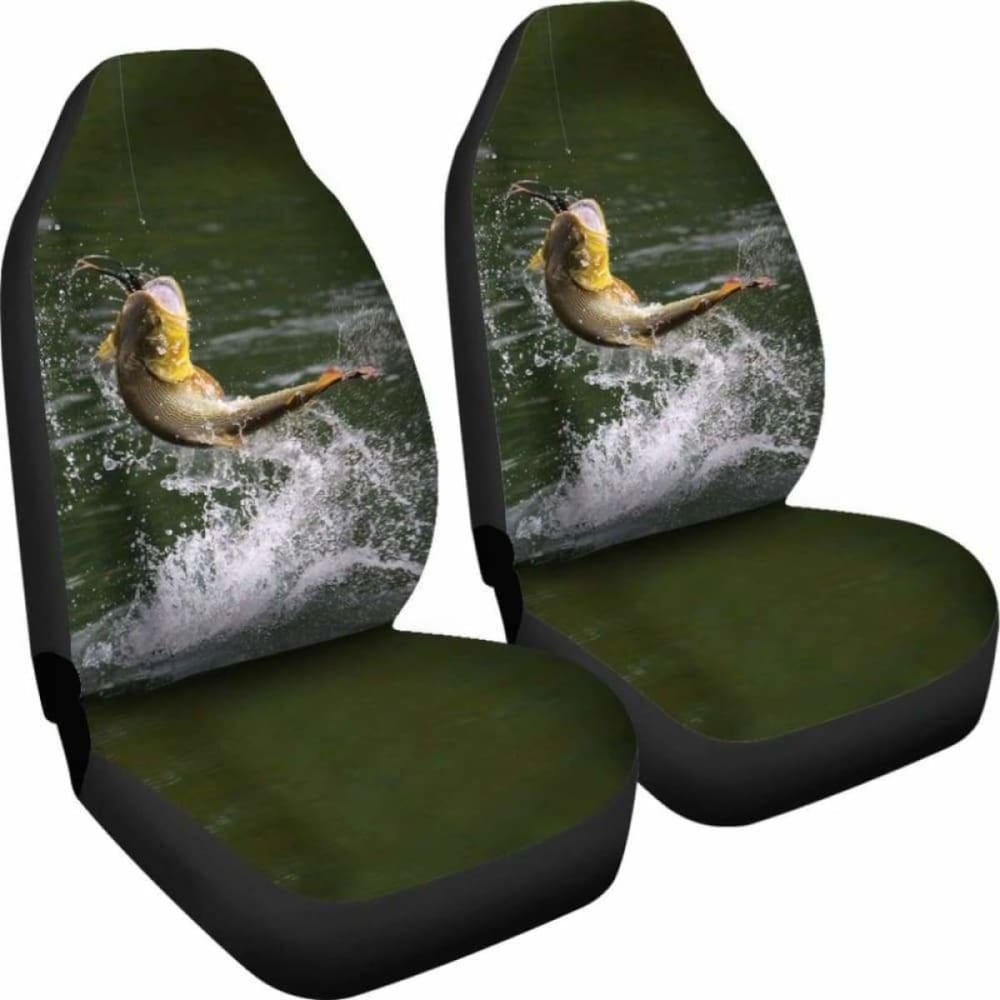 Car Seat Covers - Bass Fishing 113208