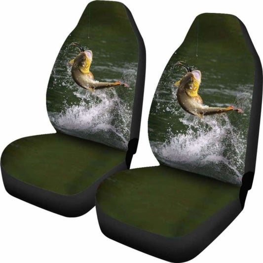 Car Seat Covers - Bass Fishing 113208