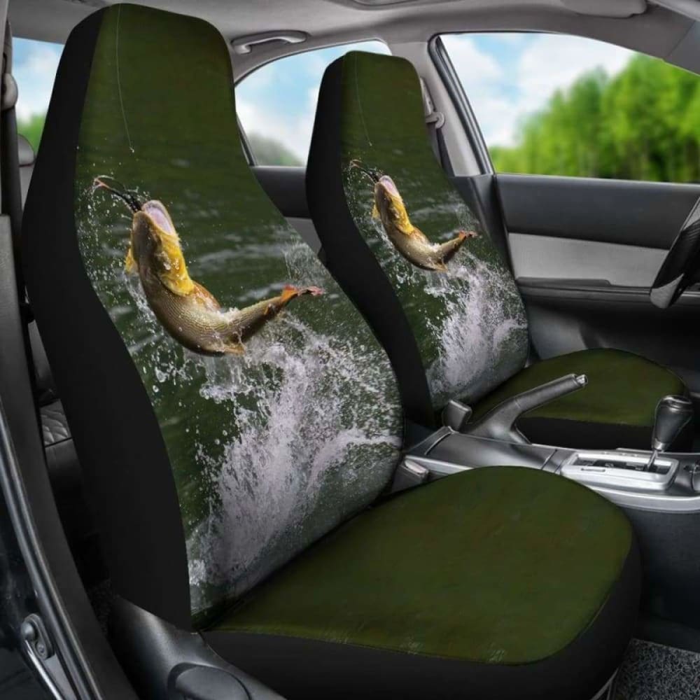 Car Seat Covers - Bass Fishing 113208