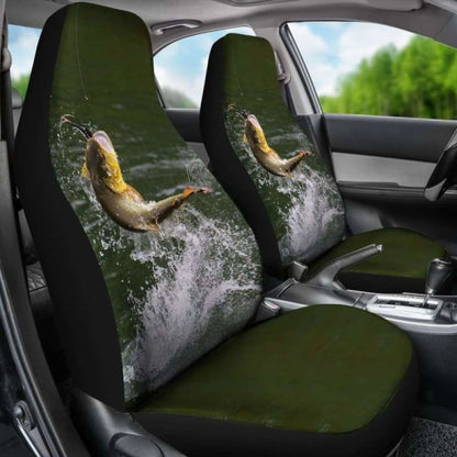 Car Seat Covers - Bass Fishing 113208