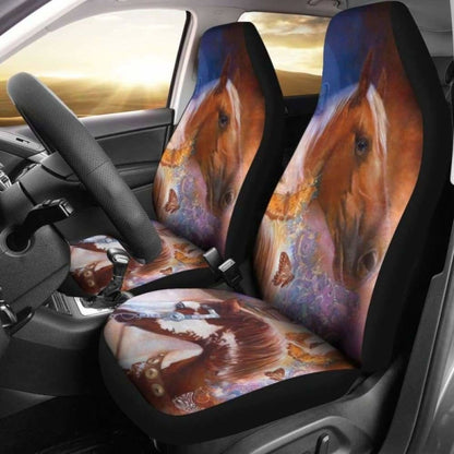 Car Seat Covers Caballos & Mariposa Horses 170804