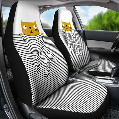 Car Seat Covers - Cat Lovers 13 112428 - YourCarButBetter
