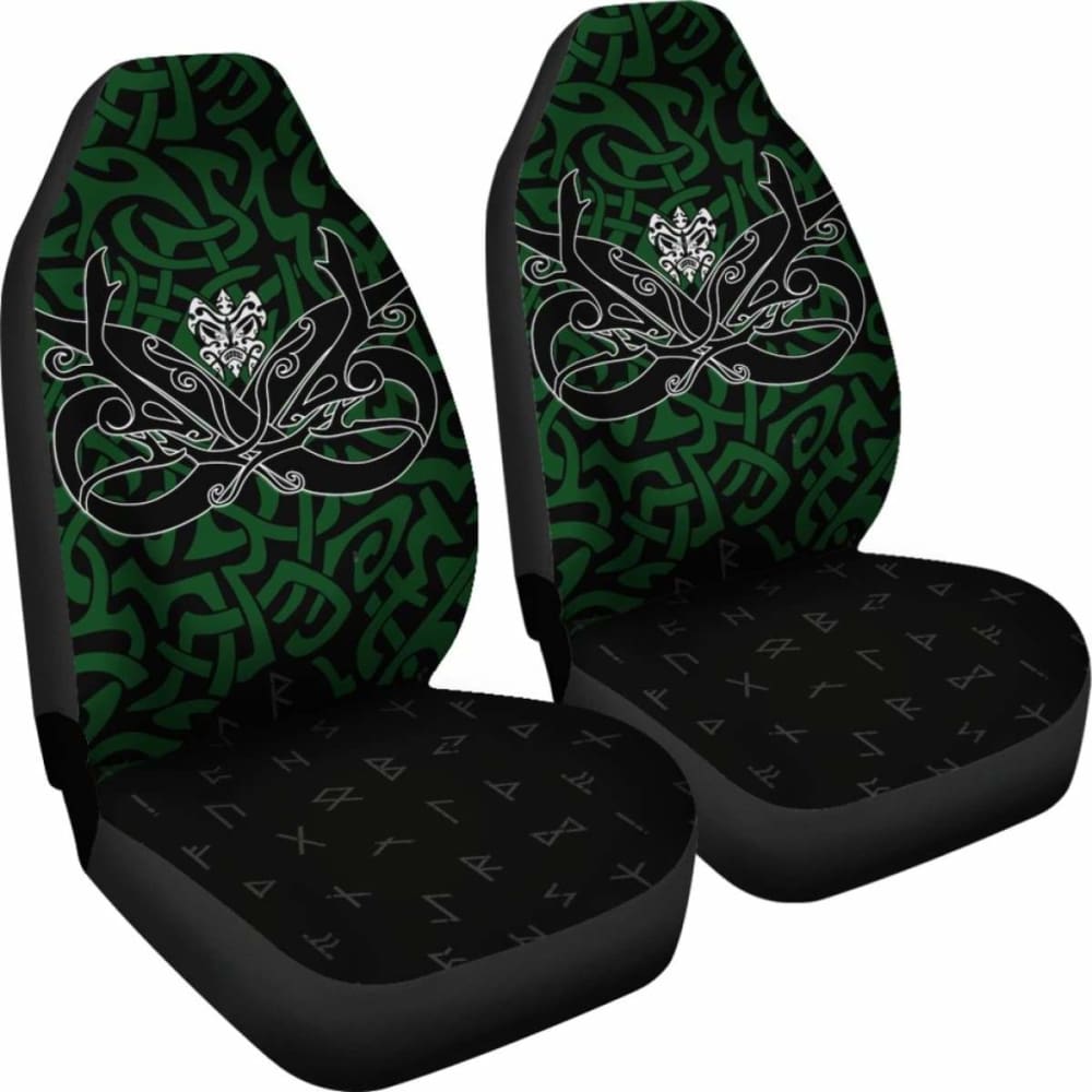 Car Seat Covers Celtics Dragon Viking Tattoo 105905 - YourCarButBetter