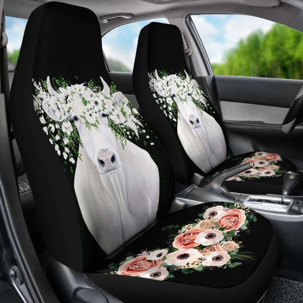 Car Seat Covers - Cow Lovers 07 144730