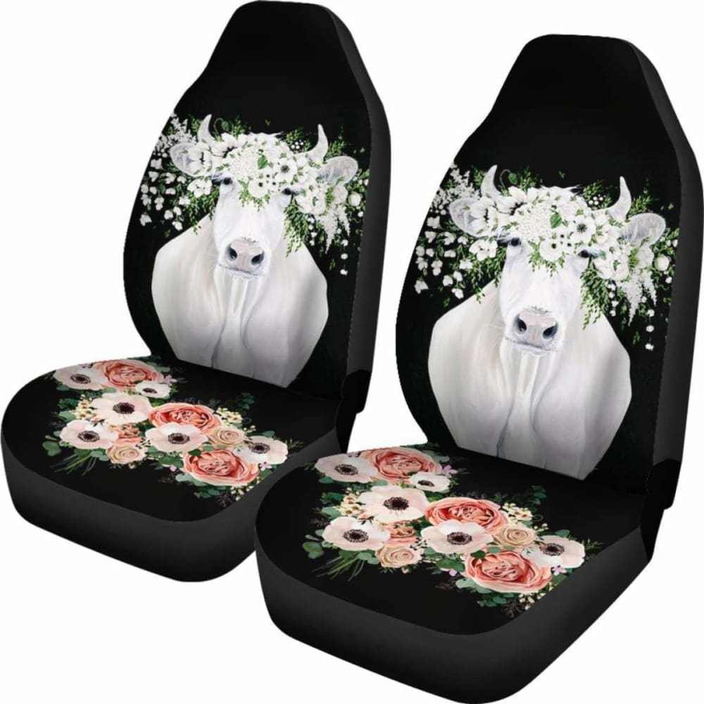 Car Seat Covers - Cow Lovers 07 144730