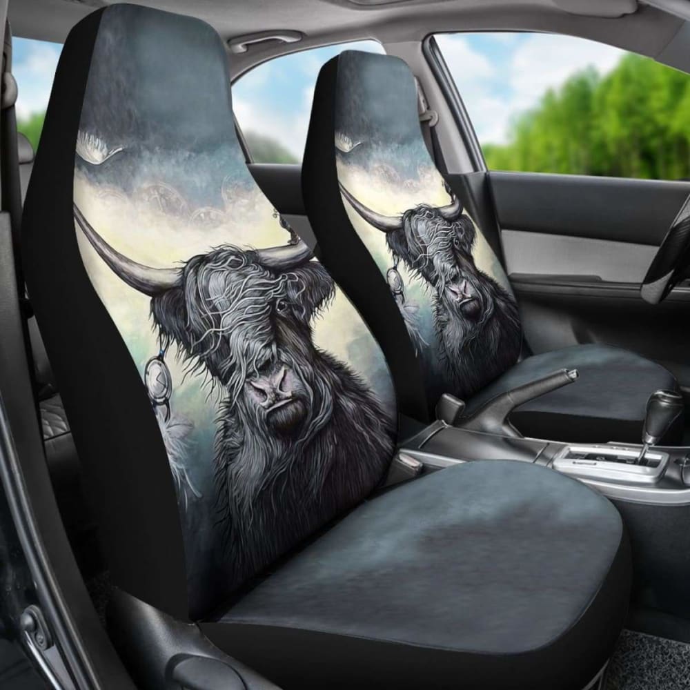 Car Seat Covers - Cow Lovers 08 144730