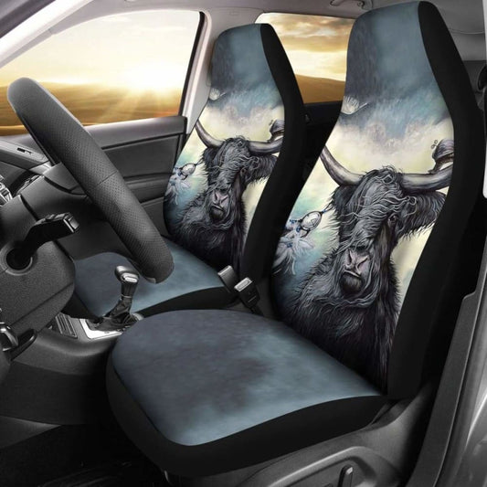 Car Seat Covers - Cow Lovers 08 144730