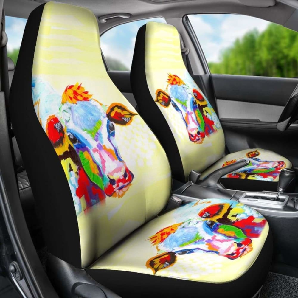 Car Seat Covers - Cow Lovers 11 144730