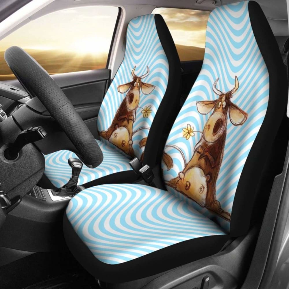 Car Seat Covers - Cow Lovers 20 144730
