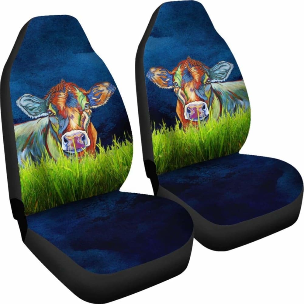 Car Seat Covers - Cow Lovers 22 144730