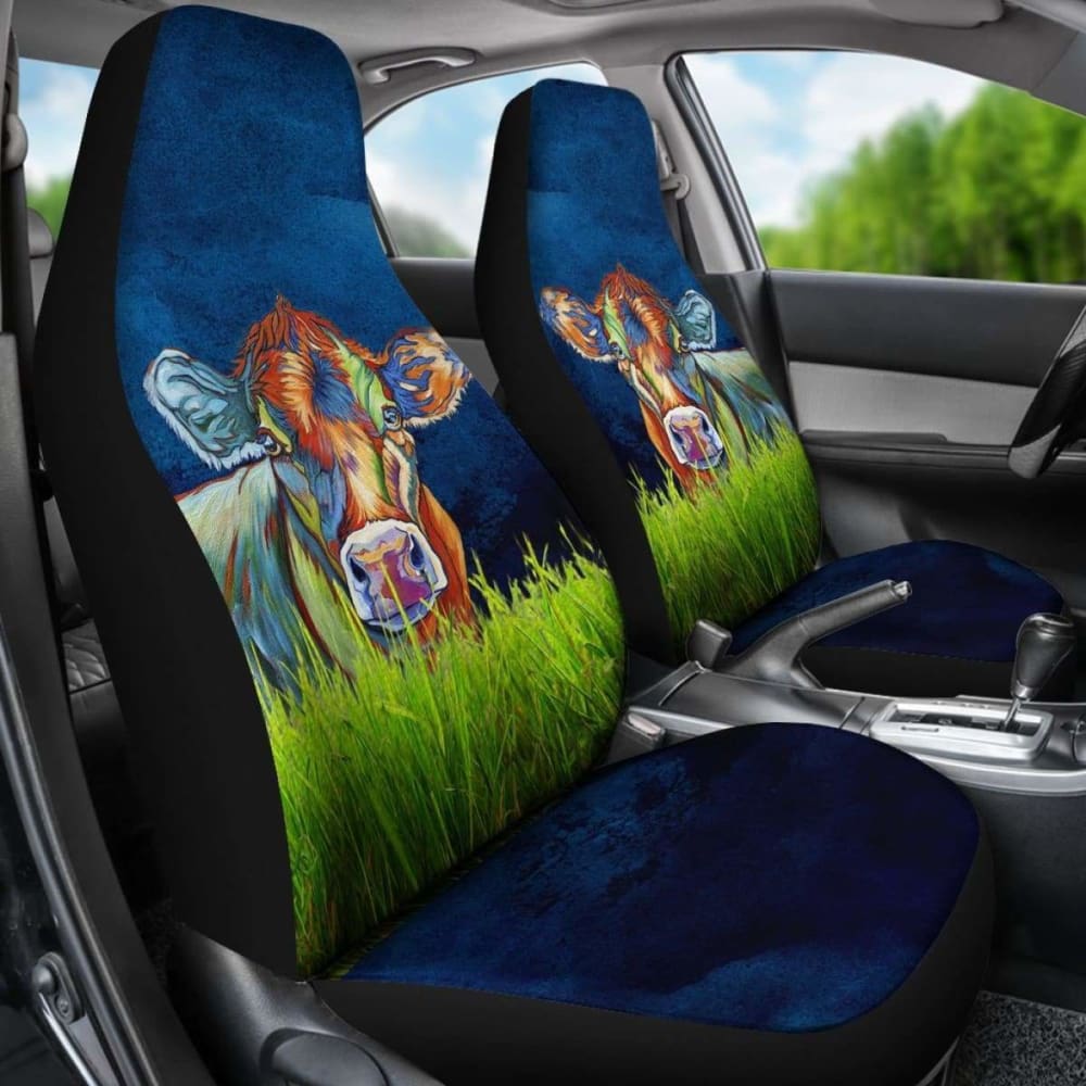 Car Seat Covers - Cow Lovers 22 144730