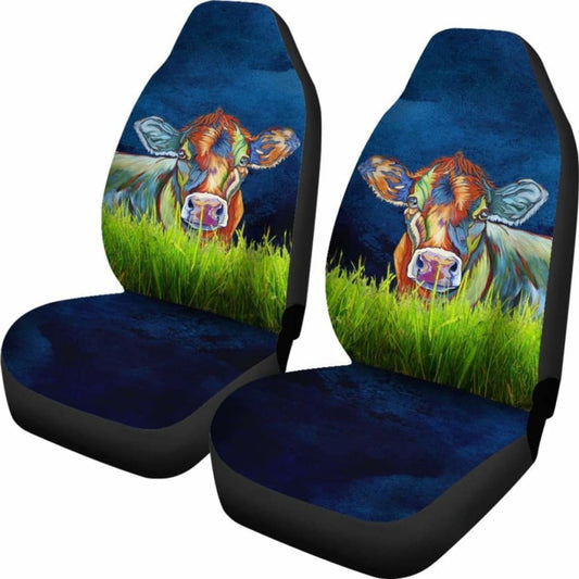 Car Seat Covers - Cow Lovers 22 144730