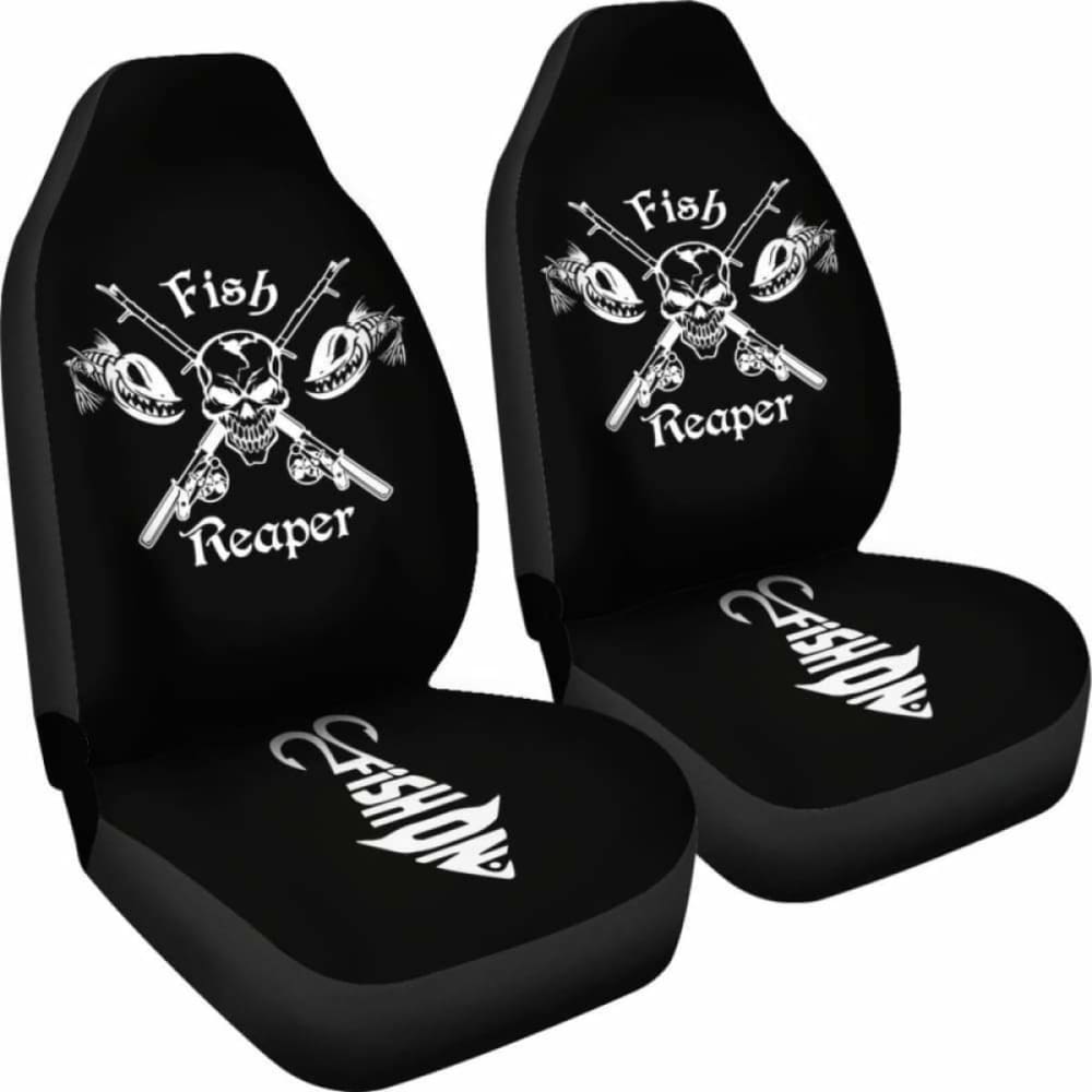 Car Seat Covers - Fishing Reaper 113208