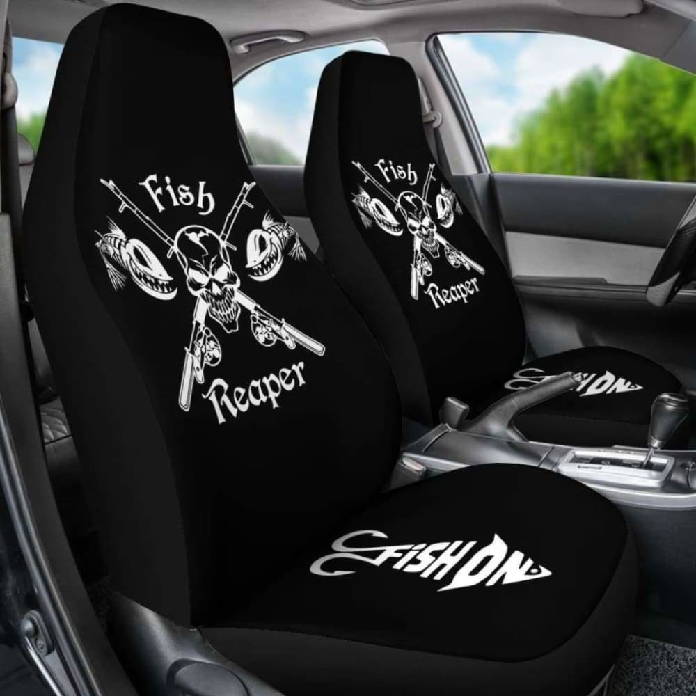 Car Seat Covers - Fishing Reaper 113208