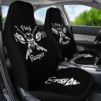 Car Seat Covers - Fishing Reaper 113208