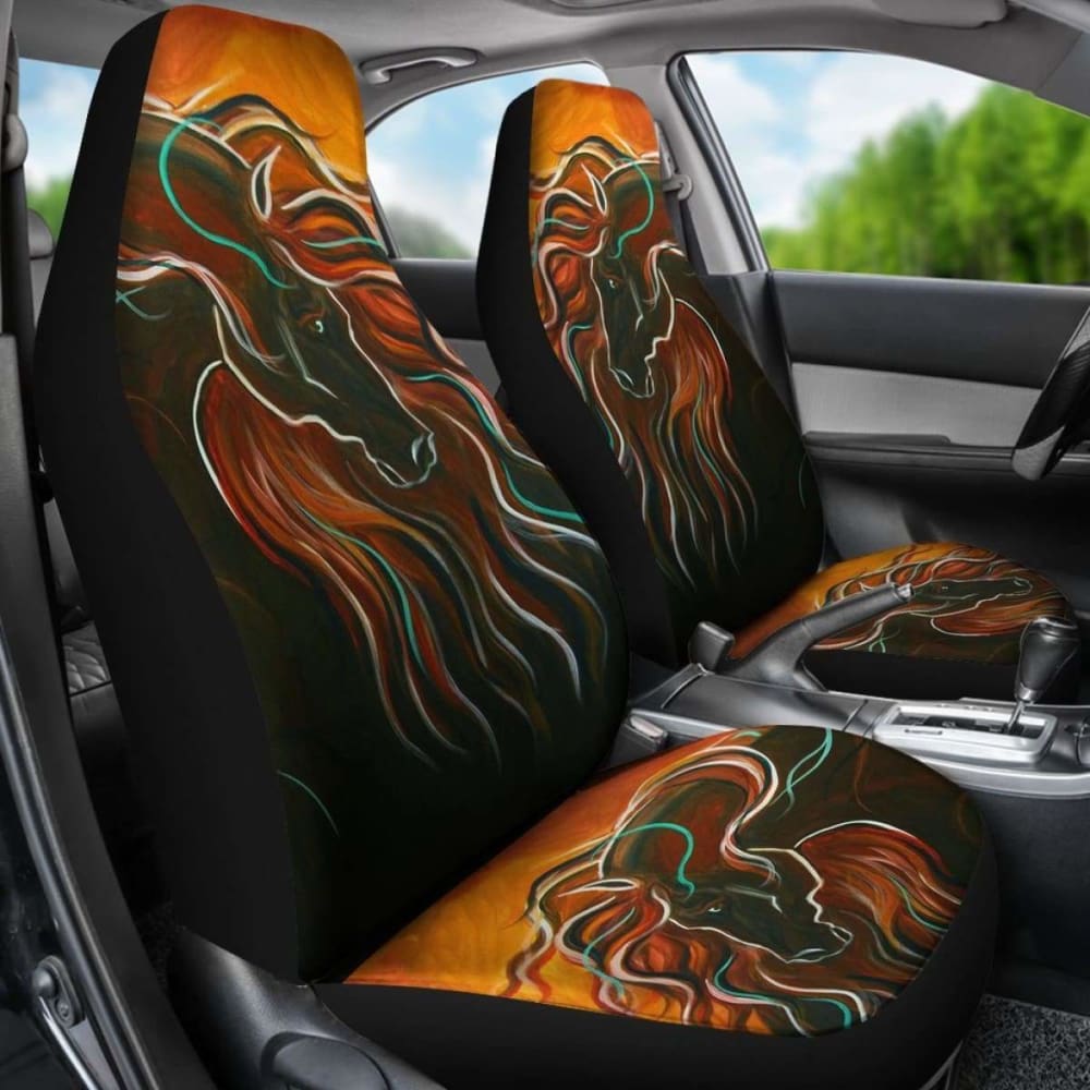 Car Seat Covers - Horse Lovers 13 170804