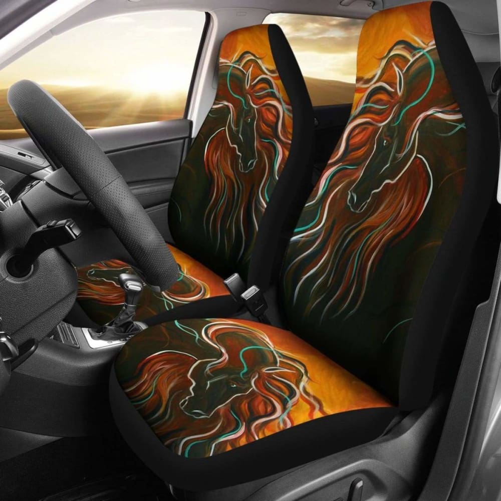 Car Seat Covers - Horse Lovers 13 170804