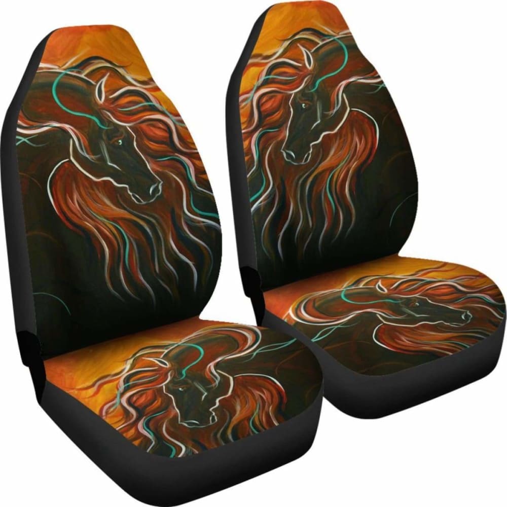 Car Seat Covers - Horse Lovers 13 170804