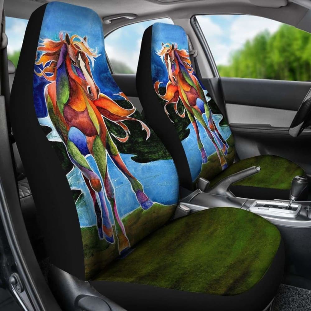 Car Seat Covers - Horse Lovers 14 170804