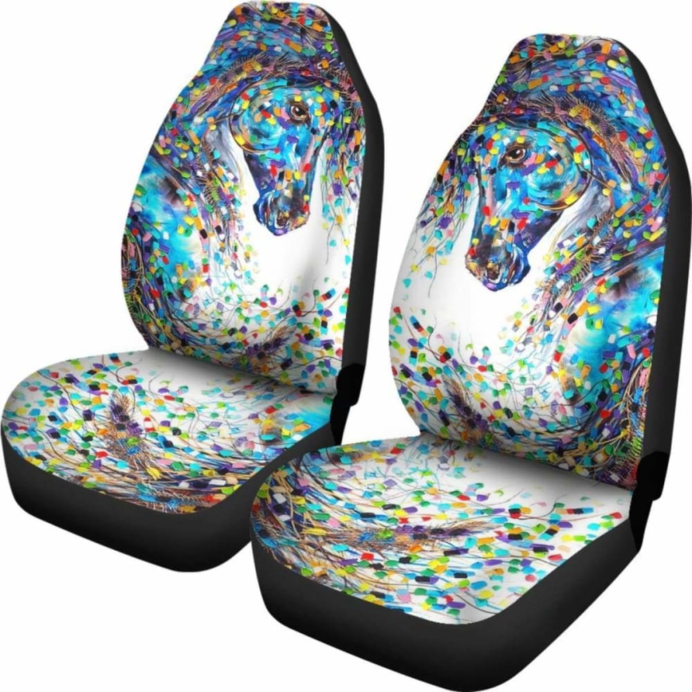 Car Seat Covers - Horse Lovers 16 170804